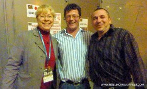 András Stohl in the middle