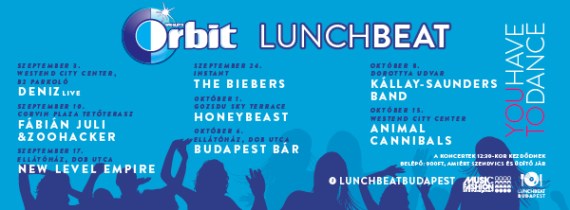 Orbit Lunch Beat in Budapest 2015