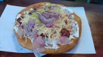 Lángos toppings